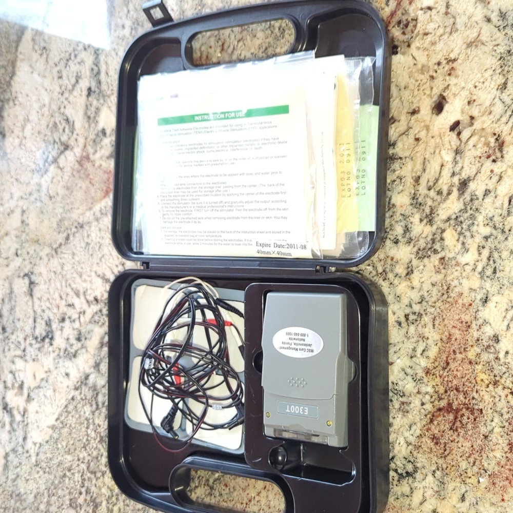 Tens Unit E300T Portable Device - Medical Grade, Muscle Recovery & Pain Relief